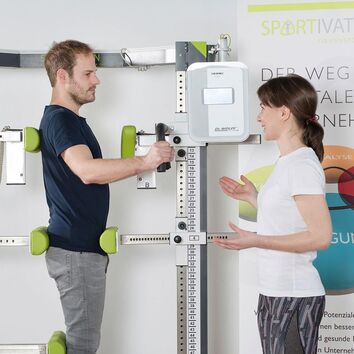 BGF Maßnahme Dr. Wolff Back Check Bodyscreening Muskelfunktionstest mit dem Dr. Wolff Back Check