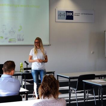 Stressworkshop Referentin bei Workshop mentale Gesundheit und Burnout Prävention
